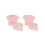 (6-12 Months, Pink) Σετ καλοκαιρινών ρούχων σχέδιο αρκουδάκι. 2