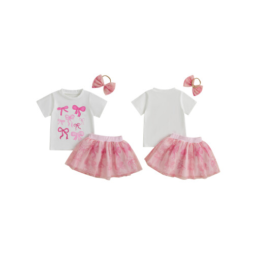(6-12 Months, Pink) Καλοκαιρινές φούστες 3 από τούλι 1