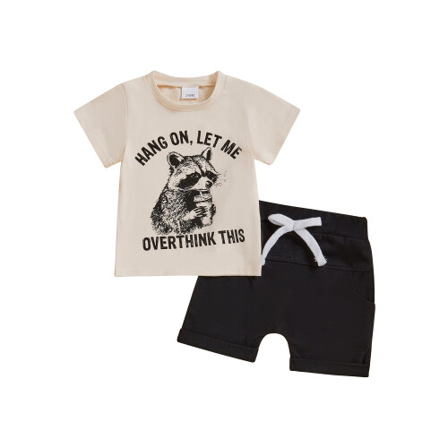 (6-12 Months, Khaki) Καλοκαιρινά ρούχα για και σορτς.
