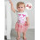 (6-12 Months, Pink) Καλοκαιρινές φούστες 3 από τούλι 6