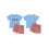(5 Years, Blue) Conjunto de verano (2 piezas). 2