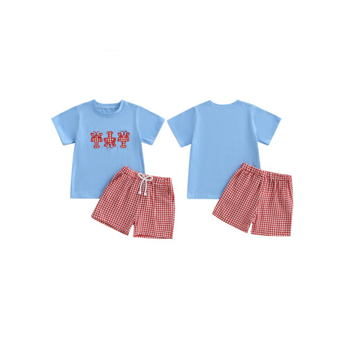 (5 Years, Blue) Conjunto de verano (2 piezas). 1
