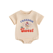 (12-18 Months, Apricot) Mono patriótico para Ropa adorable.