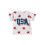 (3-4 Years, Red) T-shirt ample à 4 juillet 1