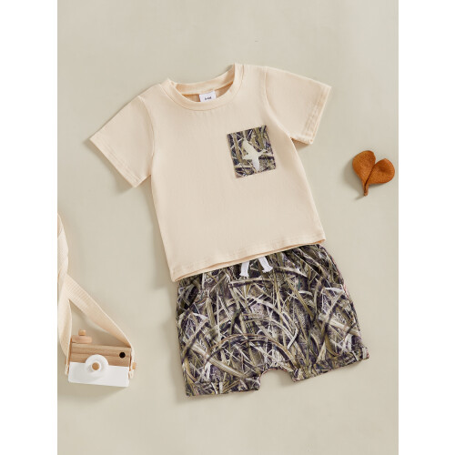 (18-24 Months, Apricot) Σορτσάκι για μωρά καλοκαιρινό ντύσιμο 2