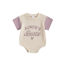 (6-12 Months, Purple) Mono para bebé en verano.