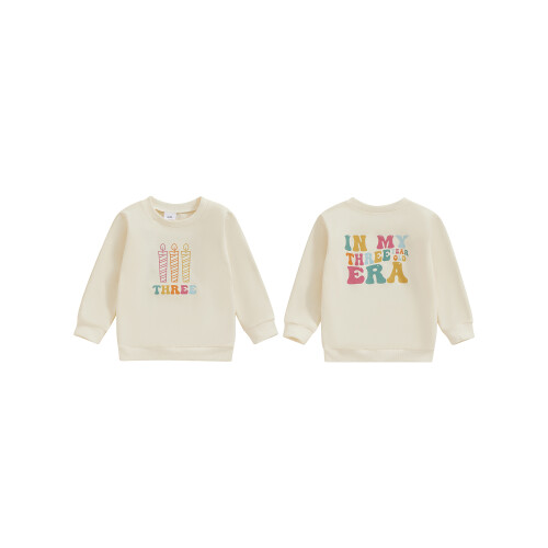(2-3 Years, Multi-Color) Φούτερ για Μικρά Casual Πουλόβερ 1
