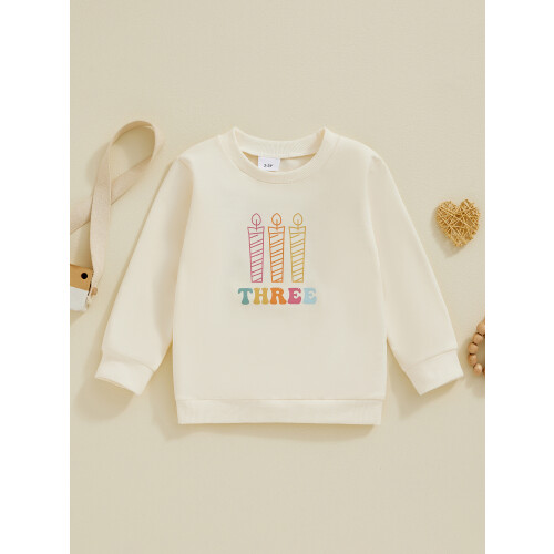(2-3 Years, Multi-Color) Φούτερ για Μικρά Casual Πουλόβερ 2
