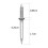 500Pcs Double- Skirting Thread Seamless Nail Double Headed Nails Invisible Security Screws with 5 Installation Tool 8