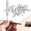 500Pcs Double- Skirting Thread Seamless Nail Double Headed Nails Invisible Security Screws with 5 Installation Tool 5