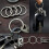 Titanium Key Ring, Quick Release Side-Pushing Ring, Super  Key Organizer, Outer Diameter 30MM, 5PCS 8
