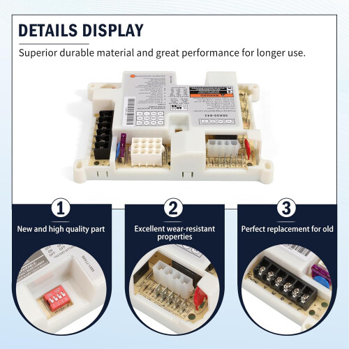 Furnace Control Board Replacement with Precision Ignition Control for WhiteRodgers 50A55843 2