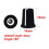 EQ Rotary Knob Replacement Equalizer Potentiometer Fader Knobs Push Rod Cap, Knob Cap-F 8