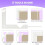 5-In-1 Book Cover Guide,Bookbinding Kit,Book Binding Kits Bookbinding Cover Tool for Making Book Cover DIY Tool 3