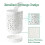 Vasos de OrquíDea com Furos, Vaso de OrquíDea de Cerâmica de 4 Polegadas para Repotting, Vaso de Plantador de Flores Interno e Externo, Branco 3