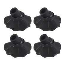 4Pcs Camping Stool Leg Cap Non-Slip Outdoor Chair Foot Cover Adjustable Fishing Chair Accessory 13mm