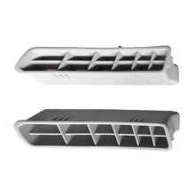 1 Paire D'Aérations de Climatisation de Fenêtre Avant de Sortie D'Air de Pilier A pour 6 MK6 2009-2014 Gris Clair