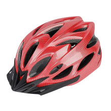 Vuxen Cykelhjälm, Lätt Mikroskal, Män och Kvinnor, Passformsjustering Rekommenderad Passform 57-63 cm för Cykling Utomhus Röd