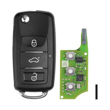 XEB510EN is Suitable for  B5 Type Super Remote Control with XT27B Super Chip 3-Key VVDI Remote Control Key