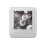 NFC Function Keyring 1.54-Inch Three Color Display Screen Image Wireless Transmission Keychain Ink Screen 1