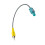For - Rear View Camera Adapter Cable Fakra to RCA Connector Reversing  Car Rear Sight Conversion Wire 5