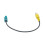 For - Rear View Camera Adapter Cable Fakra to RCA Connector Reversing  Car Rear Sight Conversion Wire 2