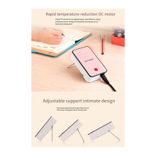 Aquecedor Elétrico Portátil Aquecedor de Mão de Mesa Soprador de Ar Quente Ventilador Aquecedor para Aquecedores Domésticos Plugue Dos EUA Rosa