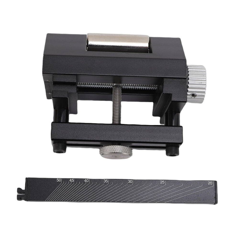 Sharpening Jig With Honing Guide For Chisels And Planes, Fixed Angle, Aluminum Alloy, Black 9771547208495