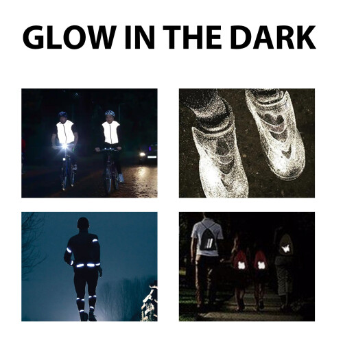 2 Stück 100 ml White Glow reflektierende Sprühfarbe 2