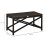 Outsunny Outsunny PE Wicker Outdoor Coffee Table, Rattan Side Table w/ Plastic Board 3