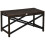 Outsunny Outsunny PE Wicker Outdoor Coffee Table, Rattan Side Table w/ Plastic Board 2