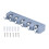 Broom Holder Wall Mounted Plastic and Silicone Rack 1
