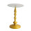 Corner Table Round Minimalist Side Table (Golden) 1