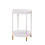 Small Round Metal Nightstand Table 1
