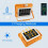 Portable Solar USB Rechargeable LED Light 4