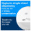 TORK SMARTONE DISPENSER WHITE EACH 4