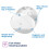 TORK SMARTONE DISPENSER WHITE EACH 8