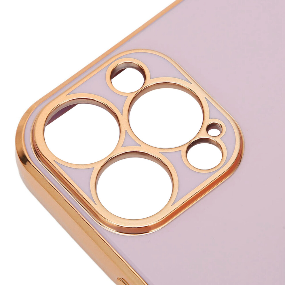 Rose Glitter Ring Case Iphone 13 Pro Max Gold 7790334549636
