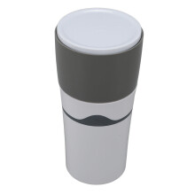 Tazza da viaggio pour-over SUS 450ml 18x8.6cm Argento