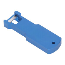Longitudinal Bundle Stripper With Narrow Body Design Suitable For Wall Mounted Cables Includes Spare Blades Corrosion Resistant Aluminum Structure