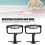 Adjustable Elevated Cat & Dog Bowl, Sturdy ABS, Small Pets 3