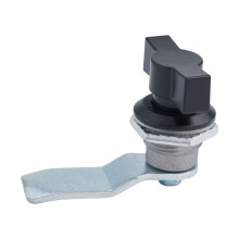 Cam Lock Keyless Turn Tongue Aluminum Alloy Lock for Cabinets Mailboxes Vending Machines