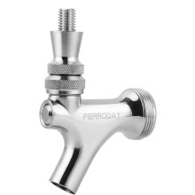 Stainless Steel Beer Faucet with Leak Pouring for Kegerator Tap, CorrosionResistant Build