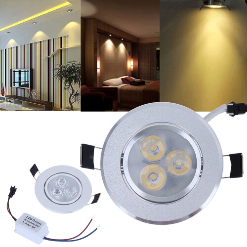 9W Adjustable LED Downlight Warm/True White 2