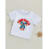 (18-24 Months, White) Μπλούζα κέντημα "4η μανίκια καλοκαιρινή 5