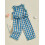 (6-12 Months, Blue) Conjunto de calça 2 peças. 4