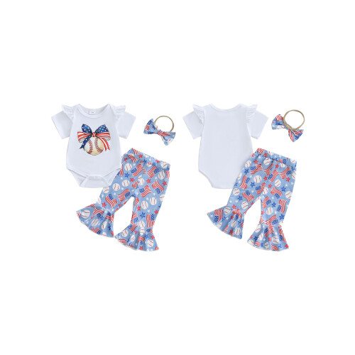(0-3 Months, White) Conjunto Bebê Menina de Cabelo. 1