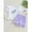 (4T, PURPLE) Καλοκαιρινά ρούχα για σχέδιο χελώνας 7