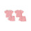(3-4 Years, Pink) Completo estivo per 2 pezzi. 2
