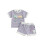 (18-24M, PURPLE) Completo estivo per 2 pezzi. 1